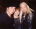 Elaine Flynn and Victor The Snakemann with Paul Loranger